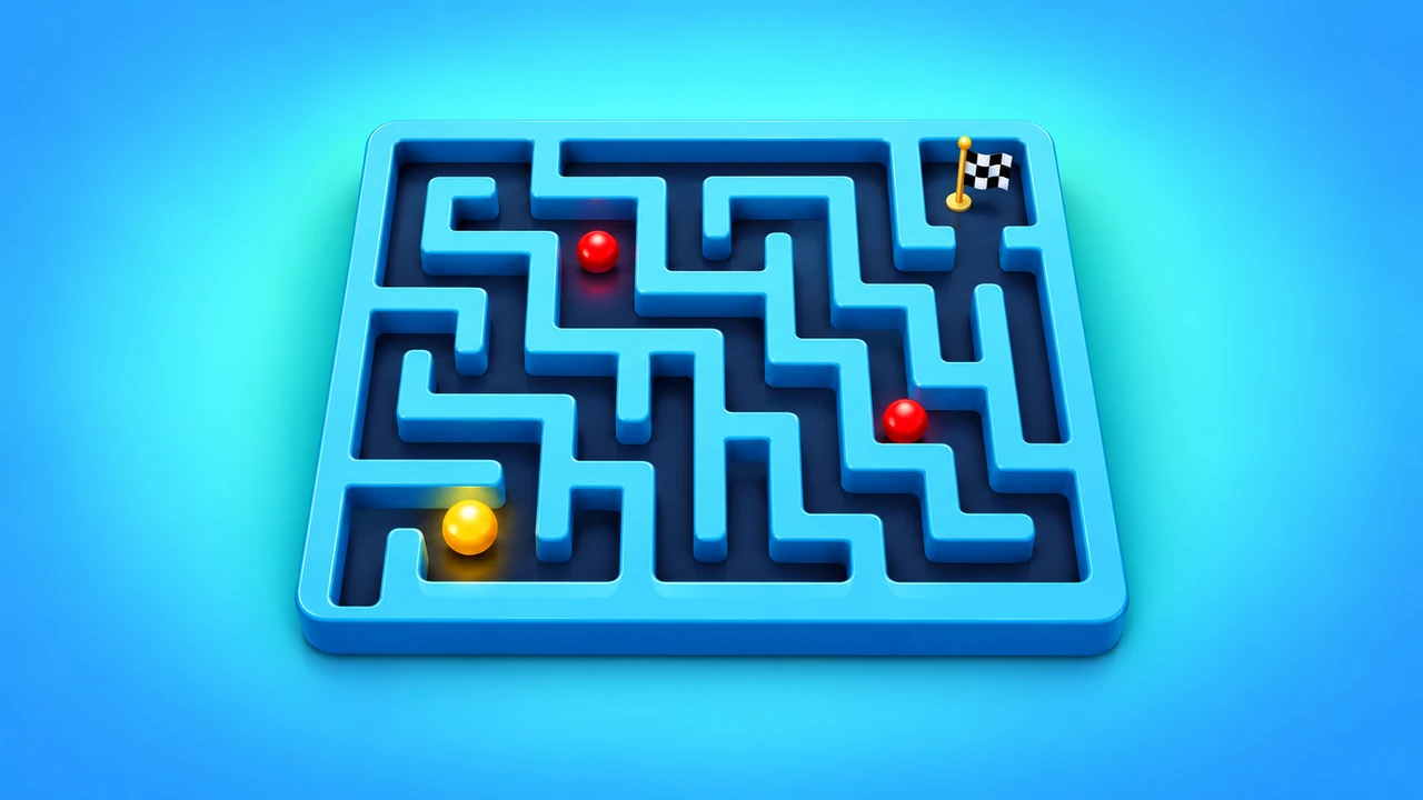イライラ迷宮のゲーム画像