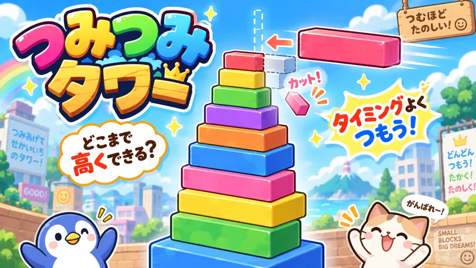 つみつみタワーのゲーム画像